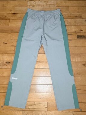 Memory Lane Gray /Green Track Pants sz L